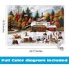 image:imageBuffalo Games  Vermont Maple Tree Tappers  Charles Wysocki  1000 Piece Seasonal Jigsaw Puzzle  Fall Winter Puzzles for Adults  Premium Puzzle with Poster  Finished Size 2675 x 1975 Made in USA