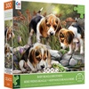 image:imageCeaco  Tom Wood  Baby Beagle Brothers  300 Oversized Piece Jigsaw Puzzle