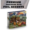 image:imageBuffalo Games  Harry Potter Hagrids Hut  1000 Piece Puzzle for Adults  Officially Licensed Silver Select Foil Finish Finished Size 2675 x 1975 in Includes Poster Giftable Display Box