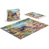image:imageBuffalo Games  Aimee Stewart Beach Vacation  1000 Piece Puzzle for Adults  Art by Aimee Stewart Silver Select Foil Finish Finished Size 2675 x 1975 in Includes PosterGiftable Display Box
