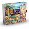 image:imageBuffalo Games  Aimee Stewart Beach Vacation  1000 Piece Puzzle for Adults  Art by Aimee Stewart Silver Select Foil Finish Finished Size 2675 x 1975 in Includes PosterGiftable Display Box