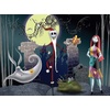 image:imageDisney Tim Burtons Nightmare Before Christmas Santa Jack 300 Piece Puzzle  Officially Licensed Made in USA Large Pieces Easy to See and Hold Finished Size 2125 x 15 in Includes Poster Giftable