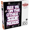 image:imageBuffalo Games  Stranger Things  Stranger Things  See Ya on the Other Side Nerds  300 Piece Jigsaw Puzzle for Adults Challenging Puzzle Perfect for Game Nights