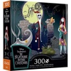 image:imageDisney Tim Burtons Nightmare Before Christmas Santa Jack 300 Piece Puzzle  Officially Licensed Made in USA Large Pieces Easy to See and Hold Finished Size 2125 x 15 in Includes Poster Giftable