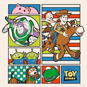 image:imageCeaco  Disney  Pixar  Cozy Toy Story  300 Oversized Piece Jigsaw Puzzle