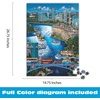image:imageBuffalo Games  Niagara Falls Puzzle 1000 Pieces Dowdle Jigsaw Puzzle for Adults with Reference Poster