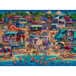image:imageBuffalo Games  Dowdle  Shrimp Trucks  1000 Piece Jigsaw Puzzle for Adults Challenging Puzzle Perfect for Game Nights  Finished Size is 2675 x 1975