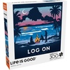 image:imageBuffalo Games  Life is Good  Tropical Log On  300 Piece Jigsaw Puzzle for Adults  Challenging Puzzle Perfect for Game Nights  Finished Size is 2125 x 1500Tropical Log On