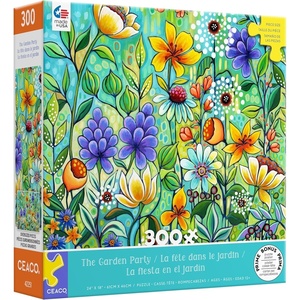 image:imageCeaco  The Garden Party  300 Large Piece Jigsaw Puzzle for Adults