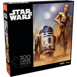 image:imageBuffalo Games  Star Wars   Droids at Tatooine  300 Piece Jigsaw Puzzle for Adults Challenging Puzzle Perfect for Game Nights  Finished Size is 2125 x 1500