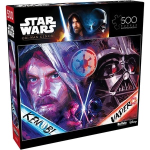 image:imageBuffalo Games  Star Wars  Kenobi vs Vader  500 Piece Jigsaw Puzzle for Adults Challenging Puzzle Perfect for Game Nights  Finished Size is 2125 x 1500