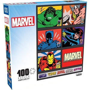image:imageBuffalo Games  Marvel  Avengers  100 Piece Jigsaw Puzzle for Families Challenging Puzzle Perfect for Game Nights  Finished Size is 1500 x 1100