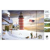 image:imageBuffalo Games  Charles Wysocki  West Quoddy Headlight  300 Oversized Piece Jigsaw Puzzle  Larger Easy to Grip Shapes  Great for Adults Seniors Kids Winter Artwork Holiday Fun