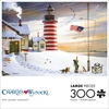 image:imageBuffalo Games  Charles Wysocki  West Quoddy Headlight  300 Oversized Piece Jigsaw Puzzle  Larger Easy to Grip Shapes  Great for Adults Seniors Kids Winter Artwork Holiday Fun
