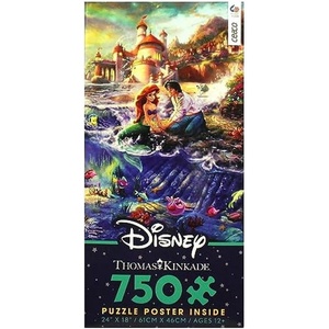 image:imageCeaco  Thomas Kinkade  Disney Collection  The Little Mermaid  750 Piece Jigsaw Puzzle