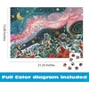 image:imageBuffalo Games  Celestial Animals  500 Piece Jigsaw Puzzle for Adults