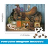 image:imageBuffalo Games  Charles Wysocki Cowboy Treasures  300 Large Piece Puzzle