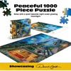 image:imageBuffalo Games  Darrell Bush  Moonlight Lodge  1000 Piece Jigsaw