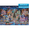 image:imageBuffalo Games  Dowdle Victorian Christmas Village 2000 Piece Puzzle