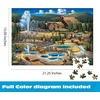 image:imageBuffalo Games  Dowdle Yellowstone Old Faithful 300 Piece Jigsaw Puzzle
