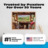 image:imageBuffalo Games  Lars Stewart England Train View 1000 Piece Jigsaw Puzzle