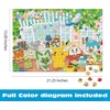 image:imageBuffalo Games  Pokmon Happy Caf  500 Piece Jigsaw Puzzle