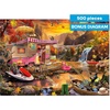 image:imageBuffalo Games Jeff Haynie Animal Campers Jigsaw Puzzle 500 Piece Puzzle