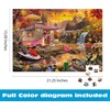 image:imageBuffalo Games Jeff Haynie Animal Campers Jigsaw Puzzle 500 Piece Puzzle