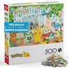 image:imageBuffalo Games  Pokmon Happy Caf  500 Piece Jigsaw Puzzle