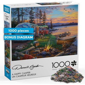 image:imageBuffalo Games  A Happy Camper  1000 Piece Jigsaw Puzzle by Darrell Bush