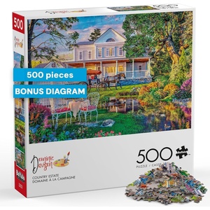 image:imageBuffalo Games  Country Estate  Dominic Davison  500 Piece Jigsaw Puzzle