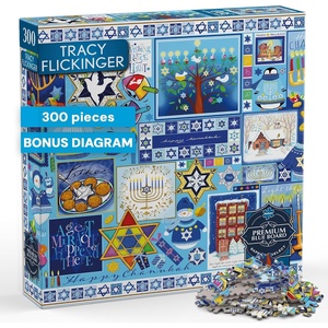 image:imageBuffalo Games  Tracy Flickinger Chanukah Collage 300PC Puzzle