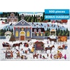 image:imageBuffalo Games  Churchyard Christmas Charles Wysocki 500 PC Jigsaw Puzzle
