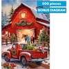 image:imageCeaco  Tom Wood Delivering Christmas 500 Piece Jigsaw