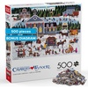 image:imageBuffalo Games  Churchyard Christmas Charles Wysocki 500 PC Jigsaw Puzzle
