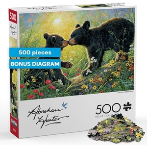 image:imageBuffalo Games  Abraham Hunter  Love Bears 500 Piece Jigsaw Puzzle