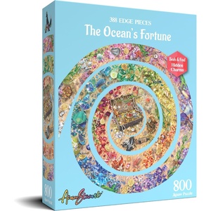 image:imageBuffalo Games Aimee Stewart The Oceans Fortune 800 Piece Edge Piece Puzzle