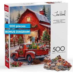 image:imageCeaco  Tom Wood Delivering Christmas 500 Piece Jigsaw